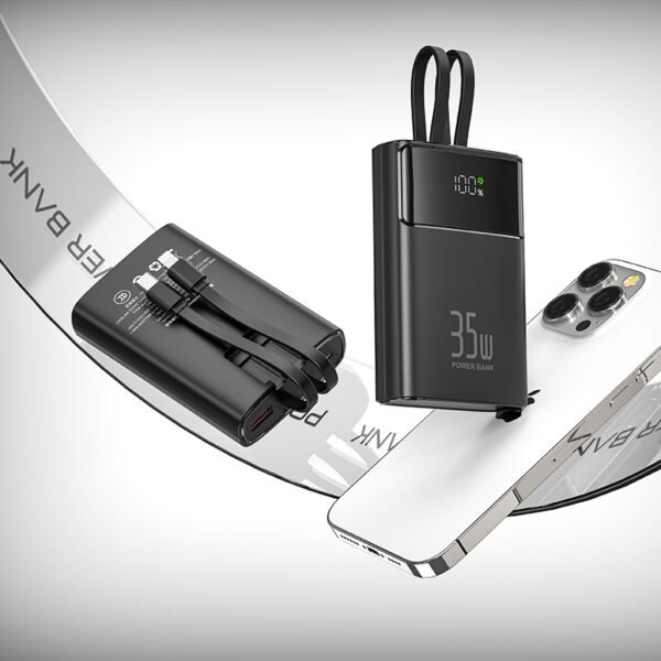 Built-in Cable Fast Charge Power Bank