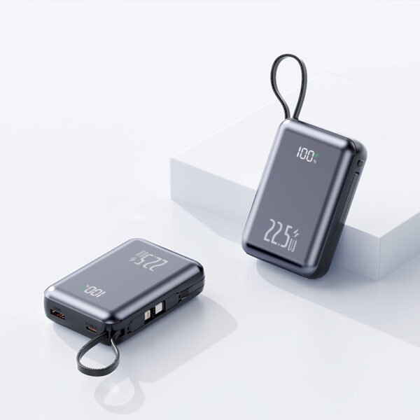 Dual Built-in Cable Fast charge Power Bank 20000mAh