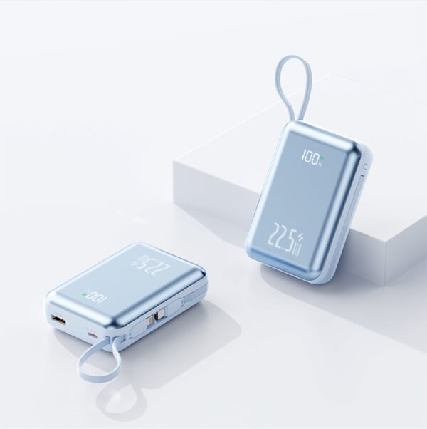 Dual Built-in Cable Fast charge Power Bank 20000mAh